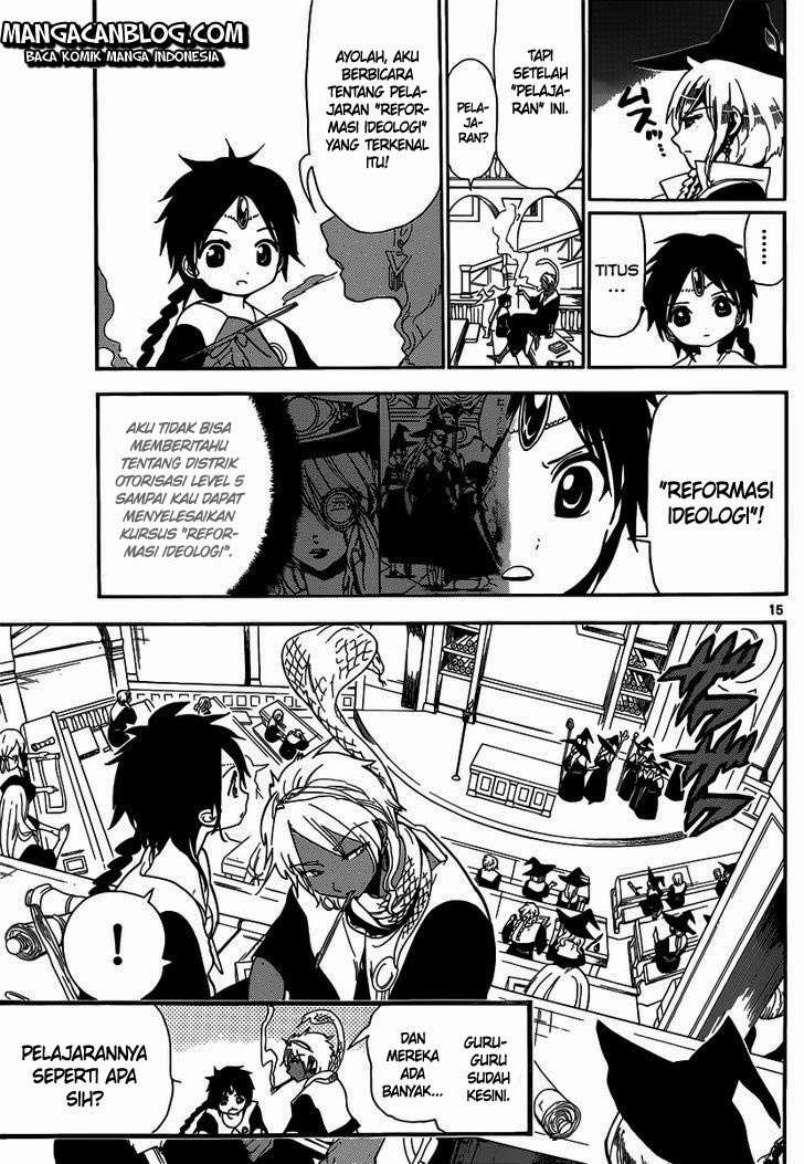 Magi – Labyrinth of Magic Chapter 158